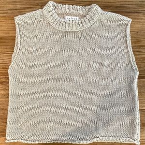 Velvet Sage Crew neck cotton Sweater, size XS